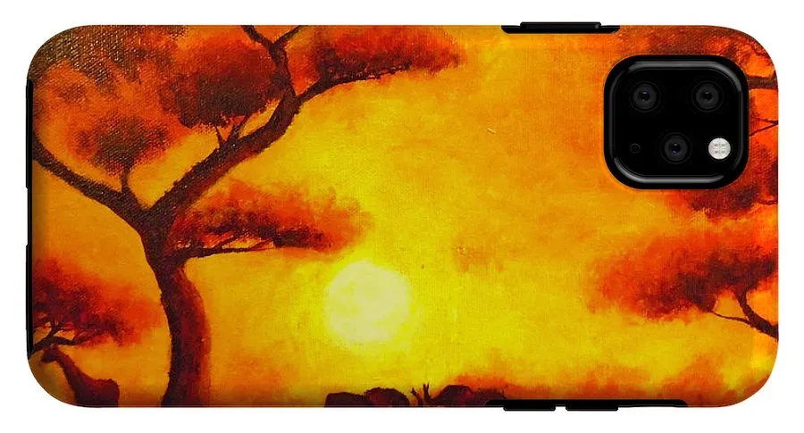 African Sunset  - Phone Case