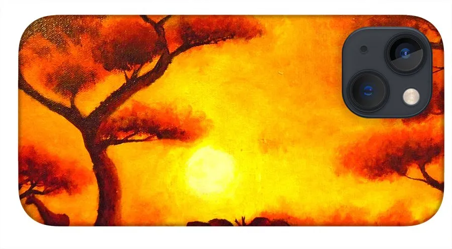 African Sunset  - Phone Case