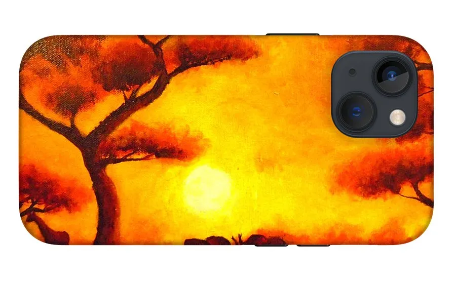 African Sunset  - Phone Case