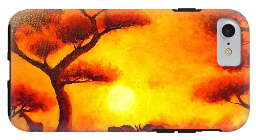 African Sunset  - Phone Case