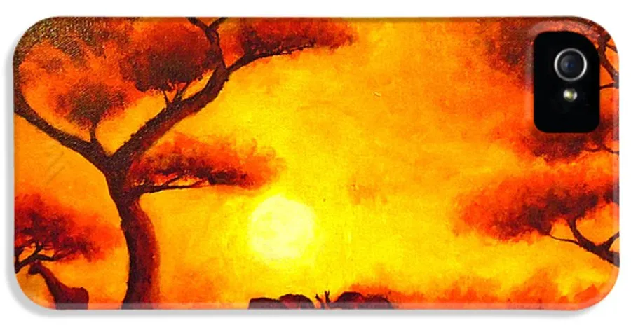 African Sunset  - Phone Case