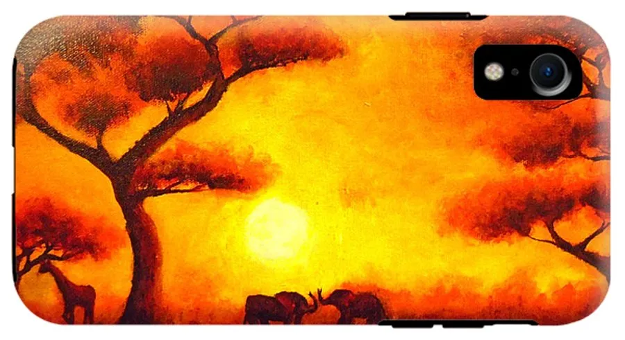 African Sunset  - Phone Case