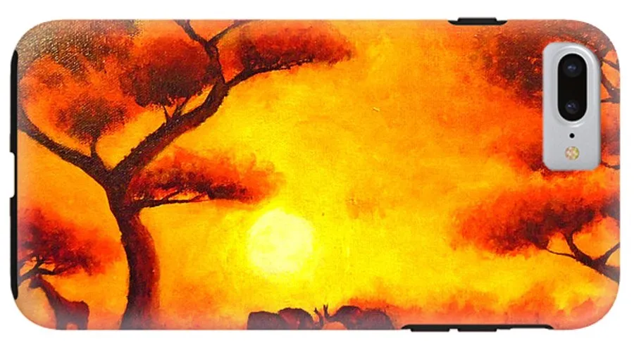 African Sunset  - Phone Case