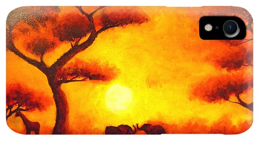 African Sunset  - Phone Case