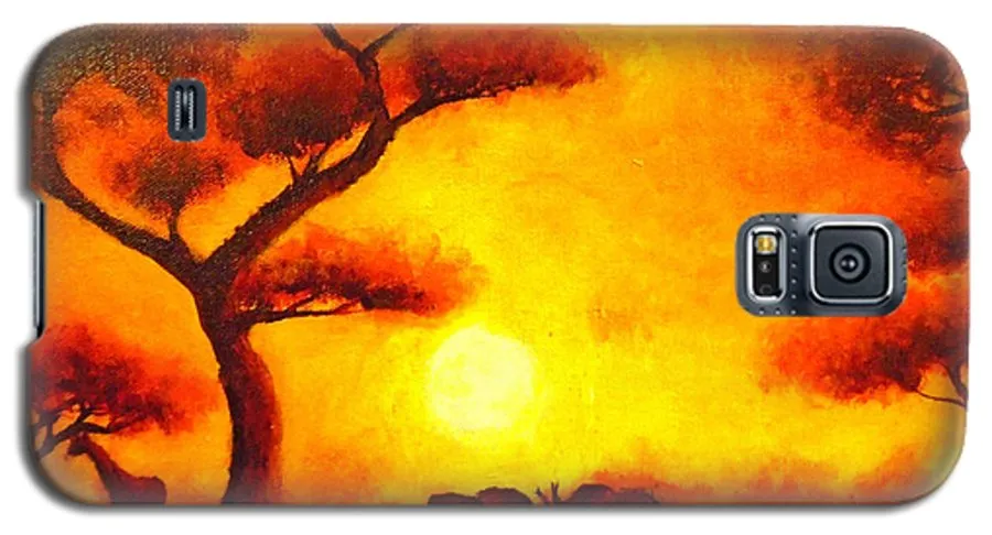 African Sunset  - Phone Case