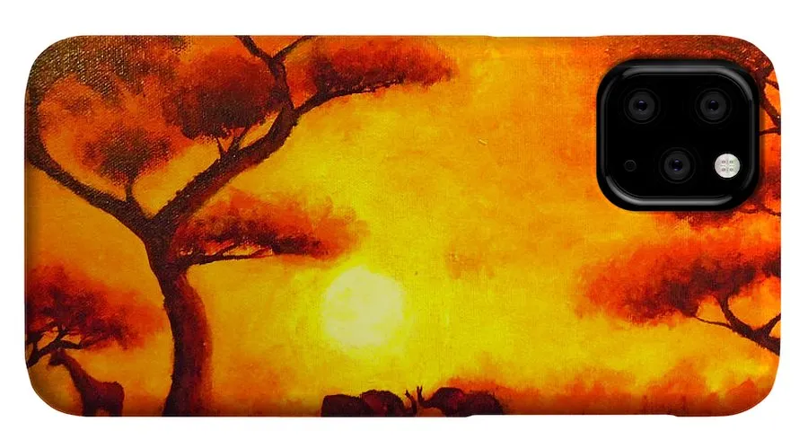 African Sunset  - Phone Case