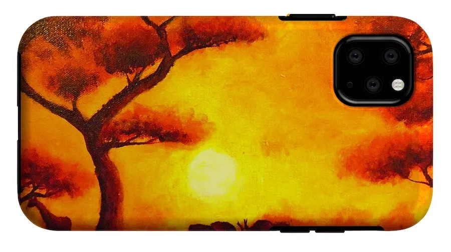 African Sunset  - Phone Case