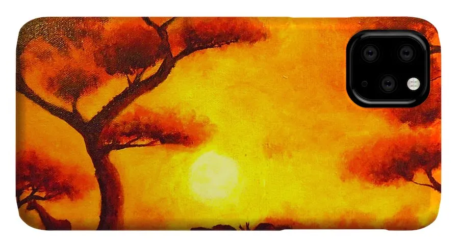 African Sunset  - Phone Case