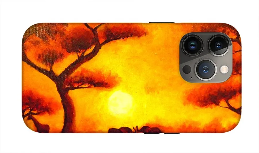 African Sunset  - Phone Case