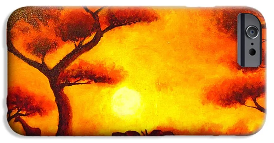 African Sunset  - Phone Case