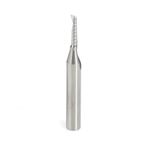 Aluminum Spiral 'O' Flute Up-Cut CNC Router Bit | 1⁄8 Dia x 1⁄2 x 1⁄4 Shank x 2" Long | 51454 | 738685514542