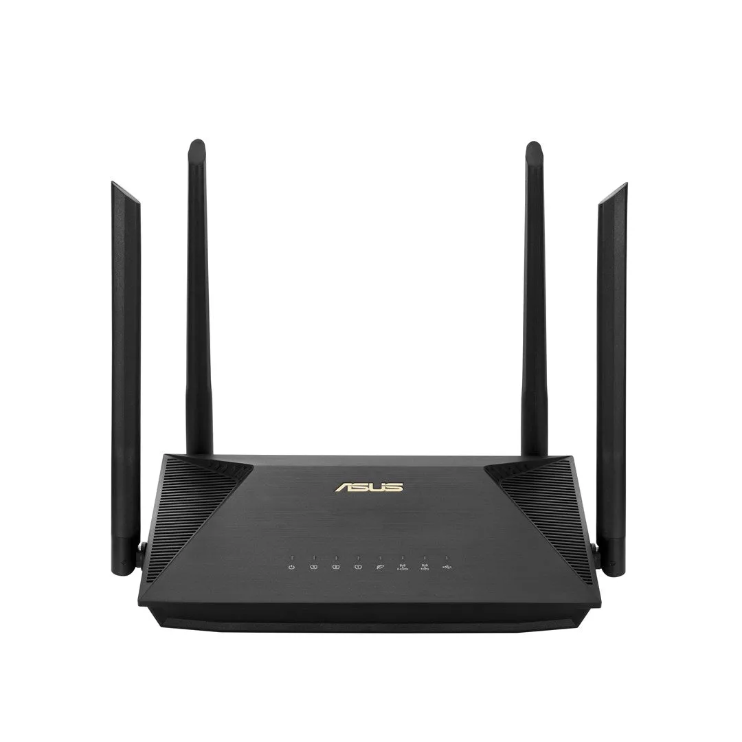 Asus Rt-Ax1800u Wireless Router Gigabit Ethernet Dual-Band (2.4 Ghz / 5 Ghz) Black