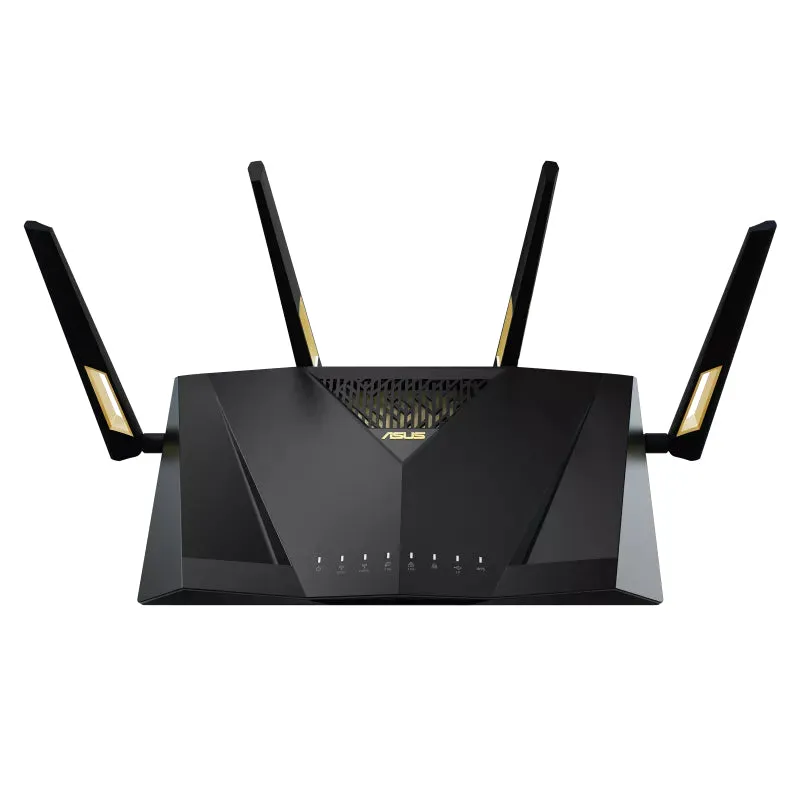 Asus Rt-Ax88u Pro Wireless Router Gigabit Ethernet Dual-Band (2.4 Ghz / 5 Ghz) Black