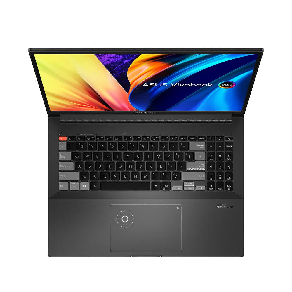 ASUS Vivobook Pro 16X OLED M7600RE-L2028W AMD Ryzen™ 9 6900HX Laptop 40.6 cm (16") WQUXGA 32 GB LPDDR5-SDRAM 1 TB SSD NVIDIA GeForce RTX 3050 Ti Wi-Fi 6 (802.11ax) Windows 11 Home Black