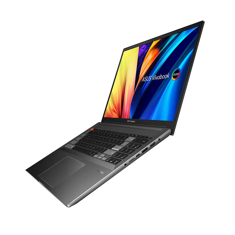 ASUS Vivobook Pro 16X OLED M7600RE-L2028W AMD Ryzen™ 9 6900HX Laptop 40.6 cm (16") WQUXGA 32 GB LPDDR5-SDRAM 1 TB SSD NVIDIA GeForce RTX 3050 Ti Wi-Fi 6 (802.11ax) Windows 11 Home Black