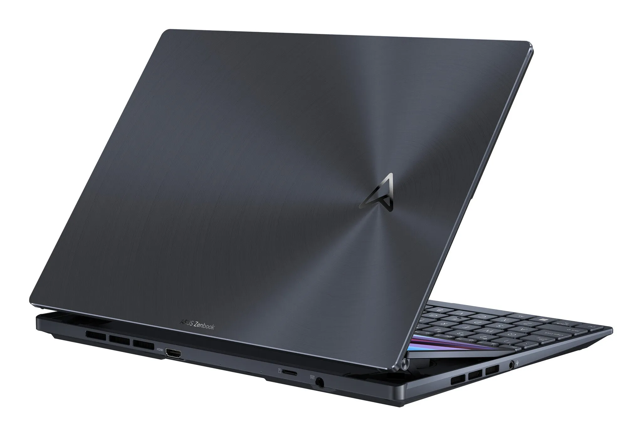 ASUS Zenbook Pro 14 Duo OLED UX8402ZE-M3022W Intel® Core™ i9 i9-12900H Laptop 36.8 cm (14.5") Touchscreen 2.8K 32 GB LPDDR5-SDRAM 1 TB SSD NVIDIA GeForce RTX 3050 Ti Wi-Fi 6E (802.11ax) Windows 11 Home Black