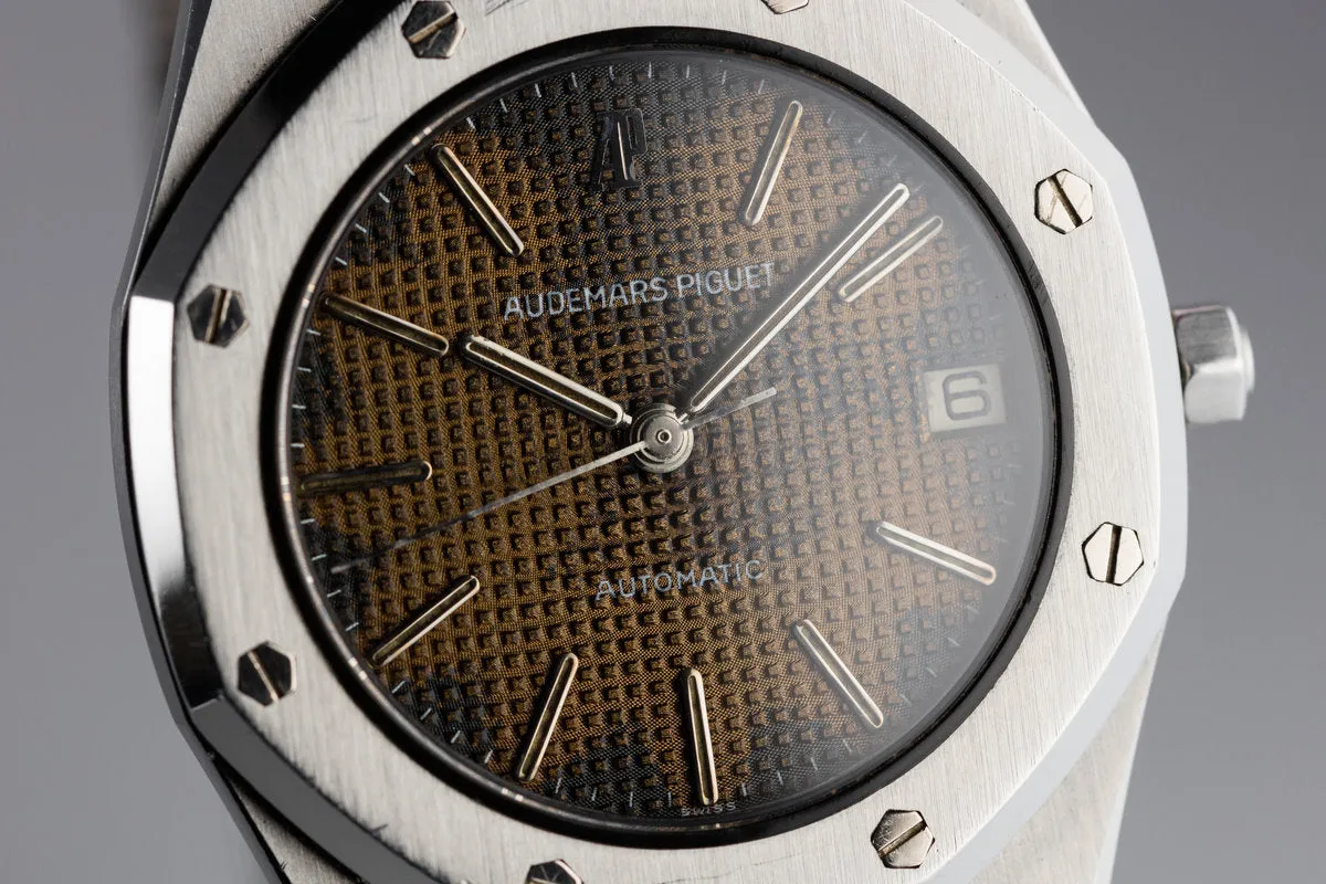 Audemars Piguet Mid Size Royal Oak 4100ST with Coppery Patina Dial