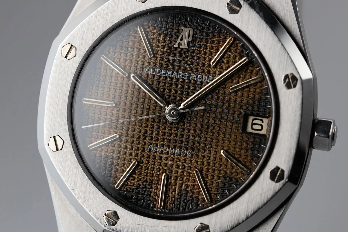 Audemars Piguet Mid Size Royal Oak 4100ST with Coppery Patina Dial