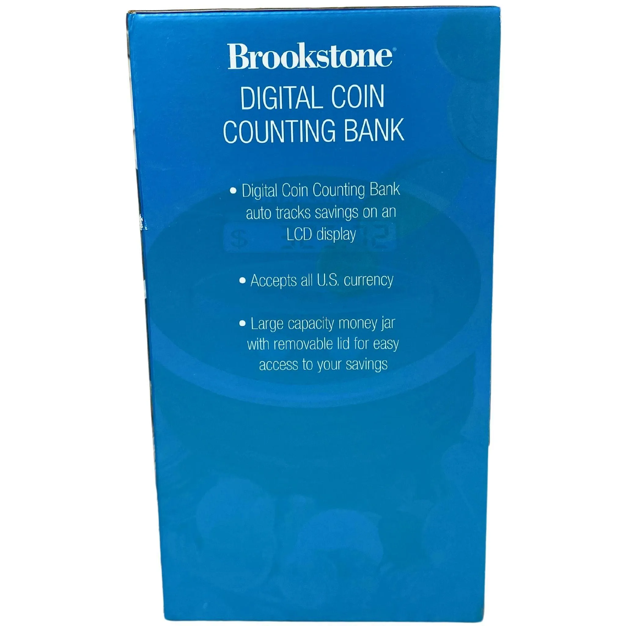 BrookStone Digital Coin Counting Bank (8 Pcs Lot)