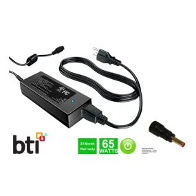 Bti Alt To Dell Ac Adapter 19.5V 3.34A 65W (4.5Mmx3.0Mm) Includes Power Cable