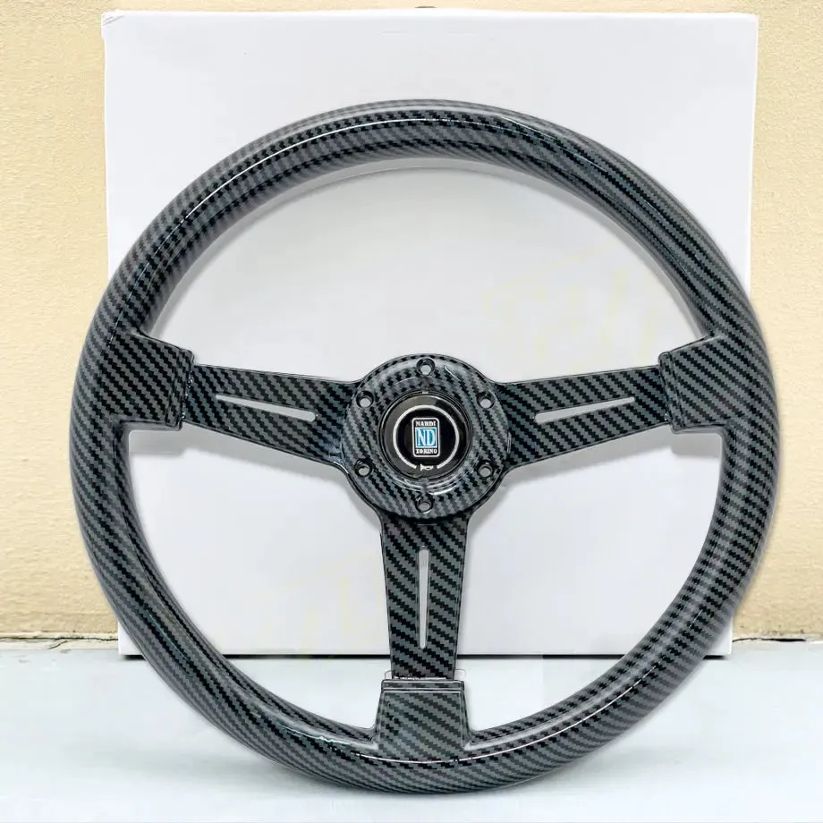 Carbon Racing Style Steering Wheel (350mm)