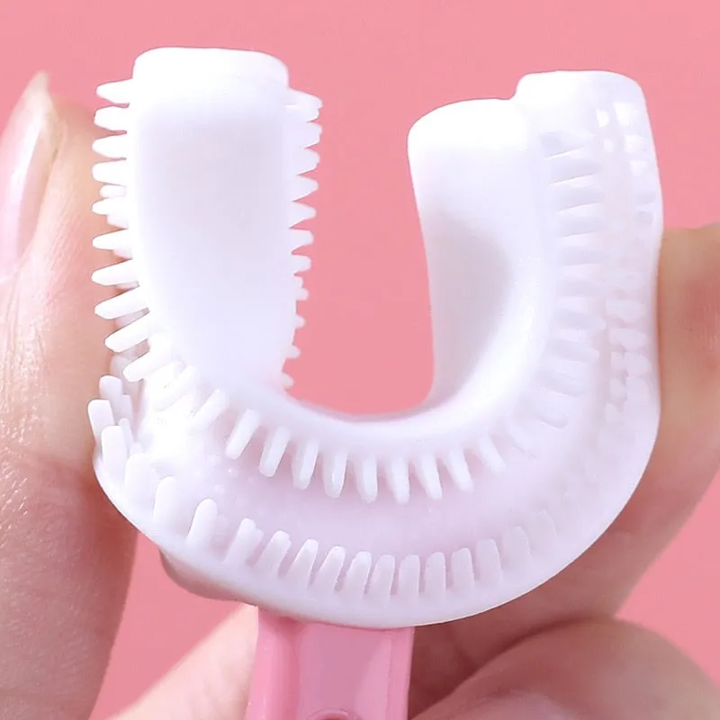 Children's 360 Degree U-shaped Child Toothbrush