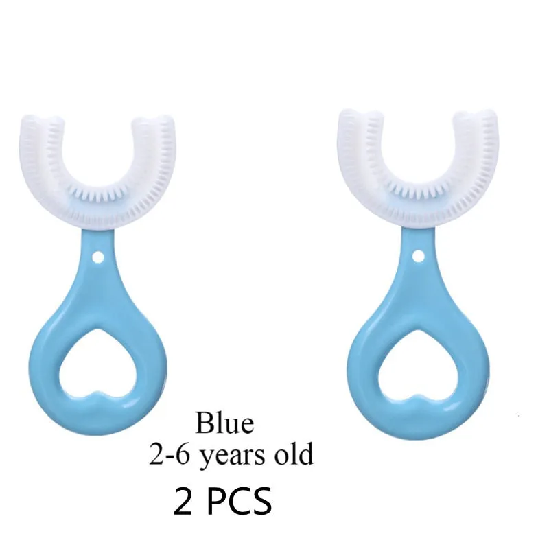 Children's 360 Degree U-shaped Child Toothbrush