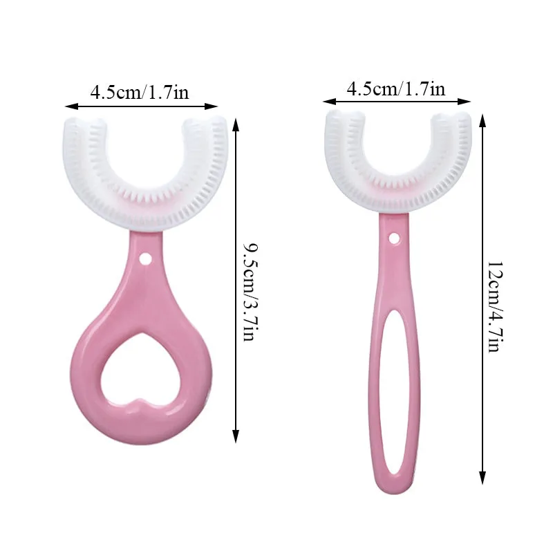 Children's 360 Degree U-shaped Child Toothbrush