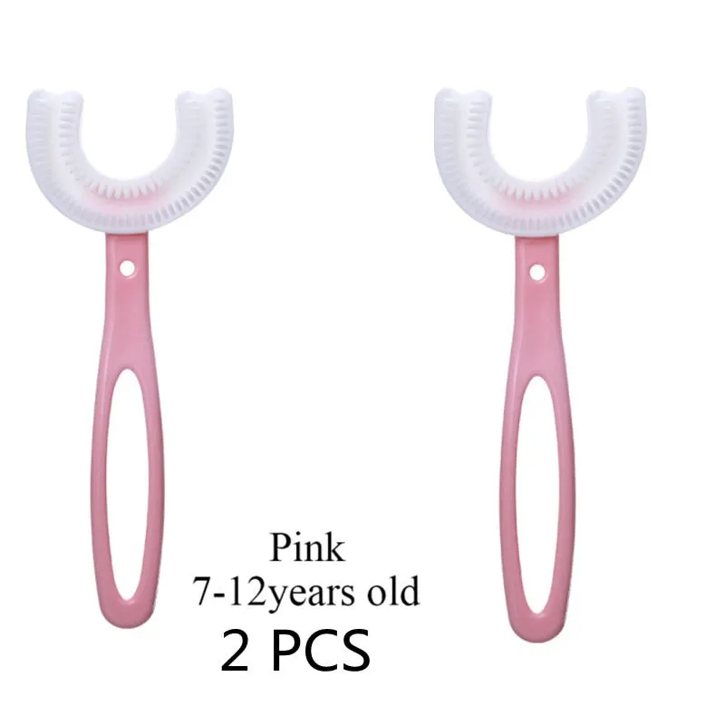 Children's 360 Degree U-shaped Child Toothbrush