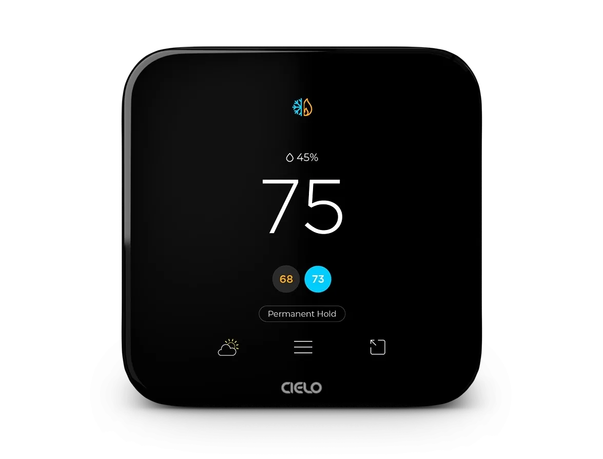 Cielo CT101WA Smart Thermostat, up to 4 Heat/2 Cool, Dual Fuel