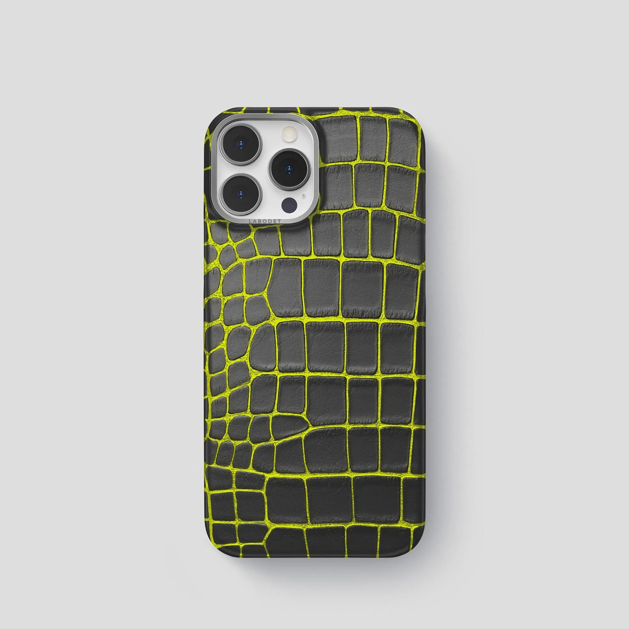 Classic Case For iPhone 14 Pro In Luminescent Alligator