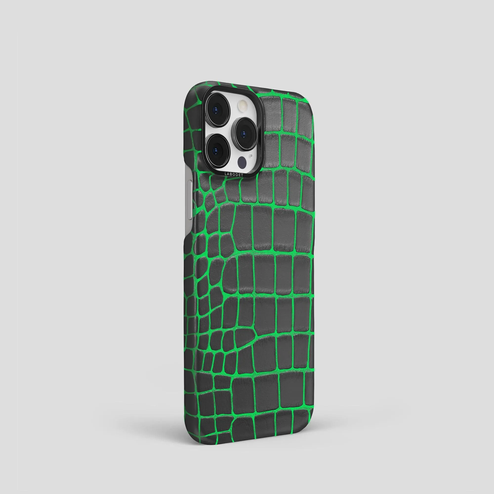 Classic Case For iPhone 14 Pro In Luminescent Alligator