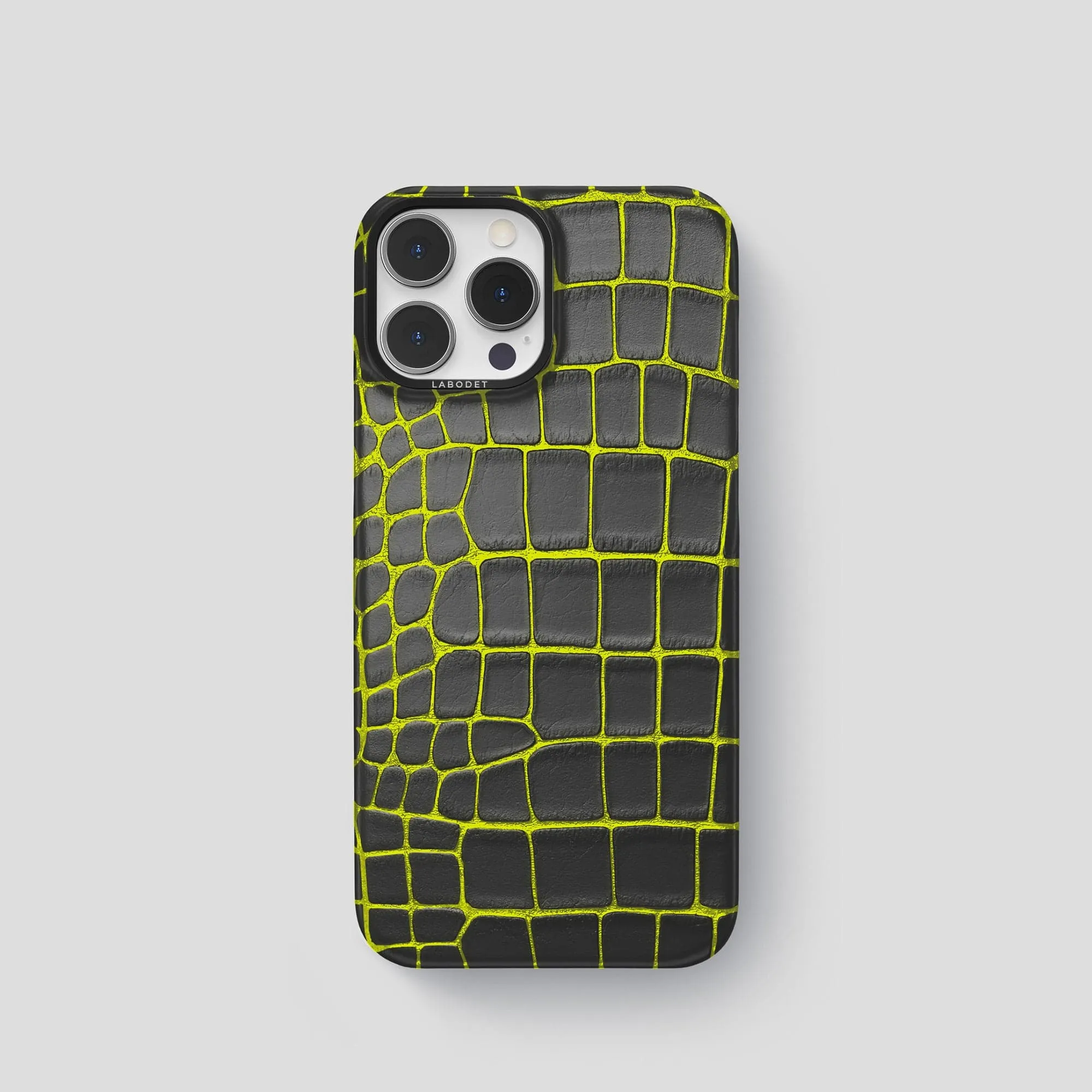 Classic Case For iPhone 14 Pro In Luminescent Alligator