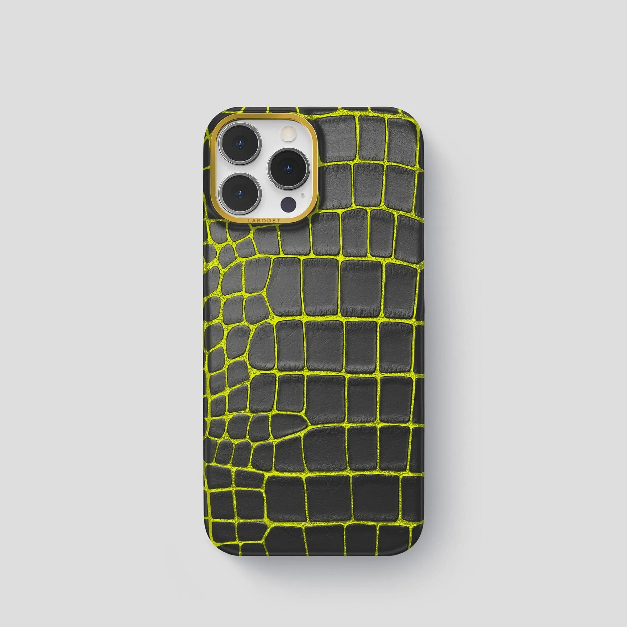 Classic Case For iPhone 14 Pro In Luminescent Alligator