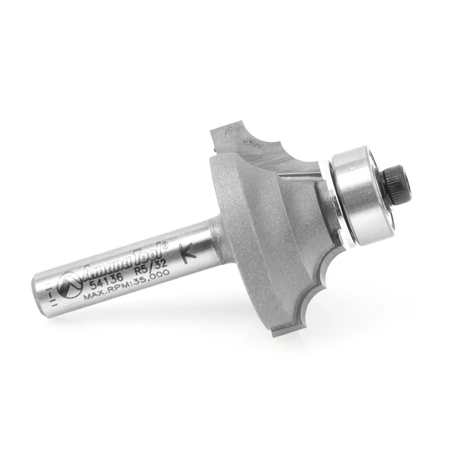 Classical Molding Router Bit | 5⁄32 Radius x 1 1⁄8 Dia x 1⁄2 x 1⁄4"Shank | 54136 | 738685941362