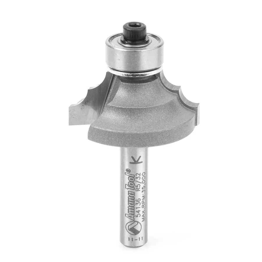 Classical Molding Router Bit | 5⁄32 Radius x 1 1⁄8 Dia x 1⁄2 x 1⁄4"Shank | 54136 | 738685941362