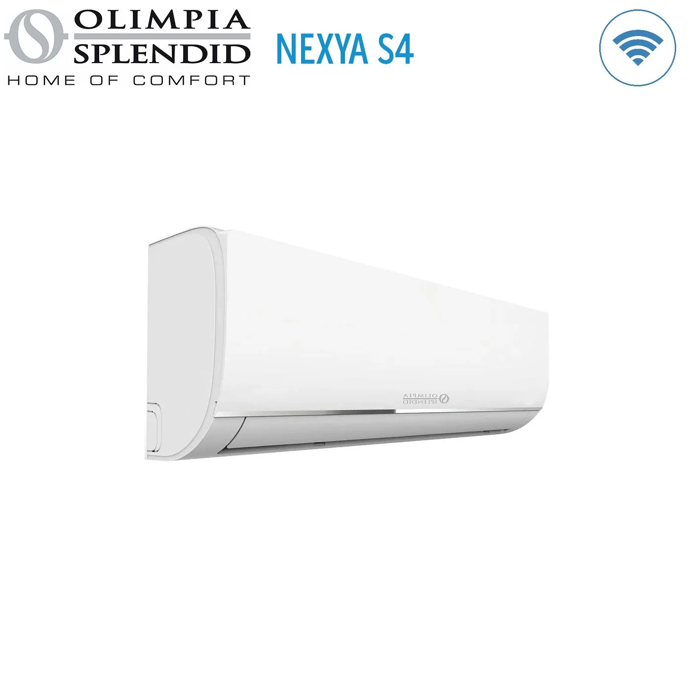 Climatizzatore Condizionatore Olimpia Splendid Trial Split Inverter serie NEXYA S4 9 9 12 con OS-CEMYH21EI R-32 Wi-Fi Integrato 9000 9000 12000