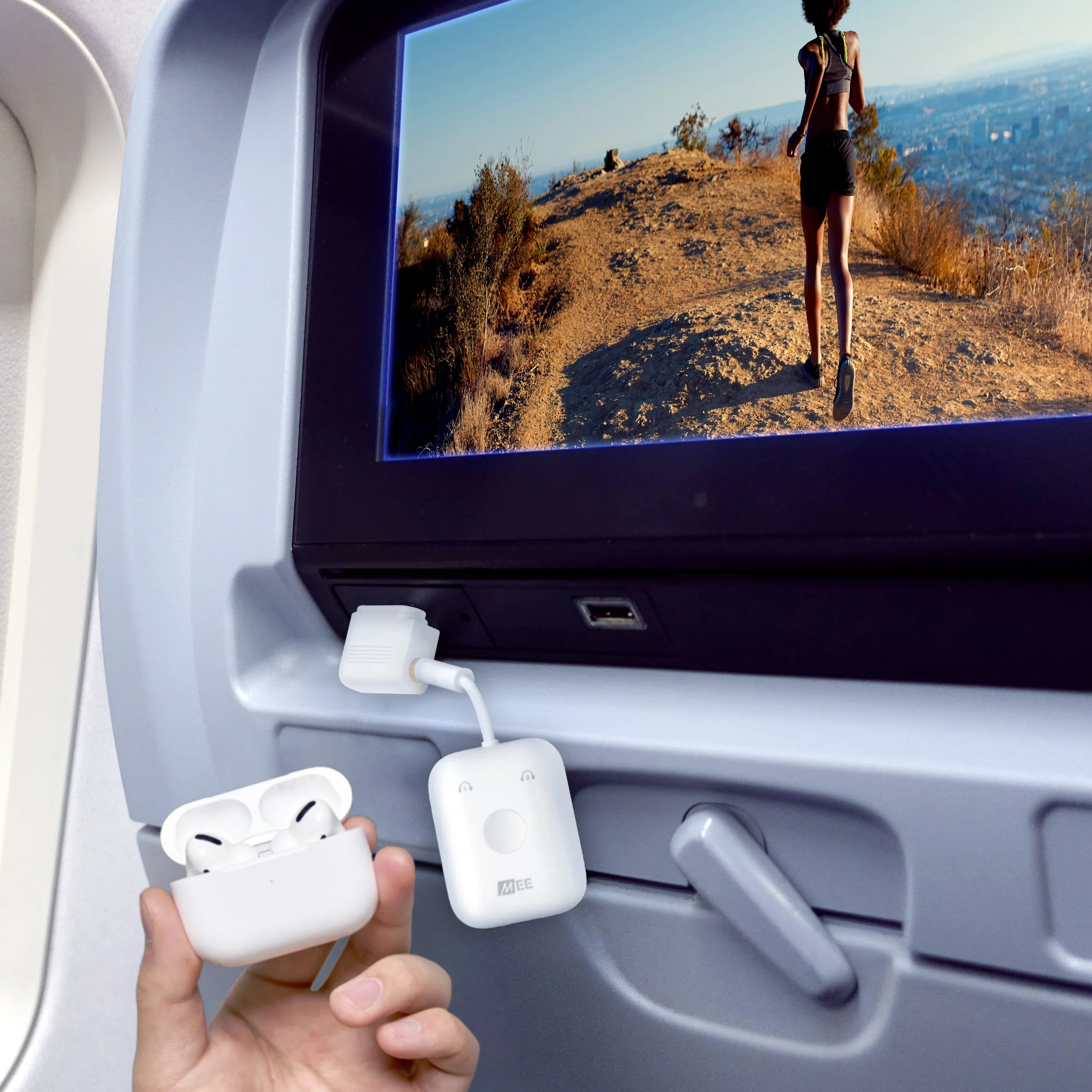 Connect Air In-Flight Wireless Audio Adapter for AirPods