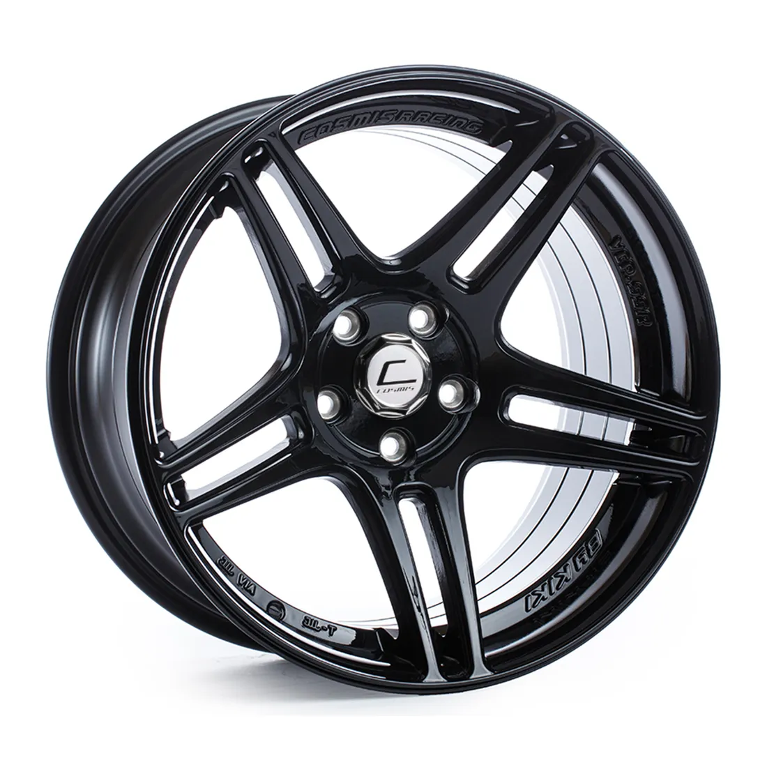 Cosmis Racing S5R Wheels (17x9) [Black  22mm Offset] 5x114.3