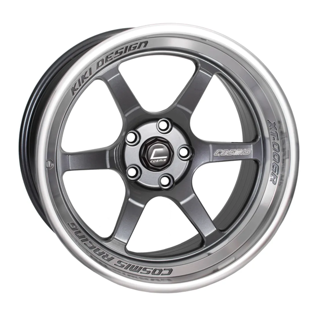 Cosmis Racing XT-006R Wheels (18x11) [Gunmetal w/ Machined Lip  8mm Offset] 5x114.3