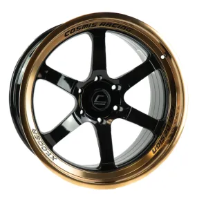 Cosmis Racing XT-006R Wheels (20x9.5) [Black w/ Bronze Machined Lip  10mm Offset] 6x139.7