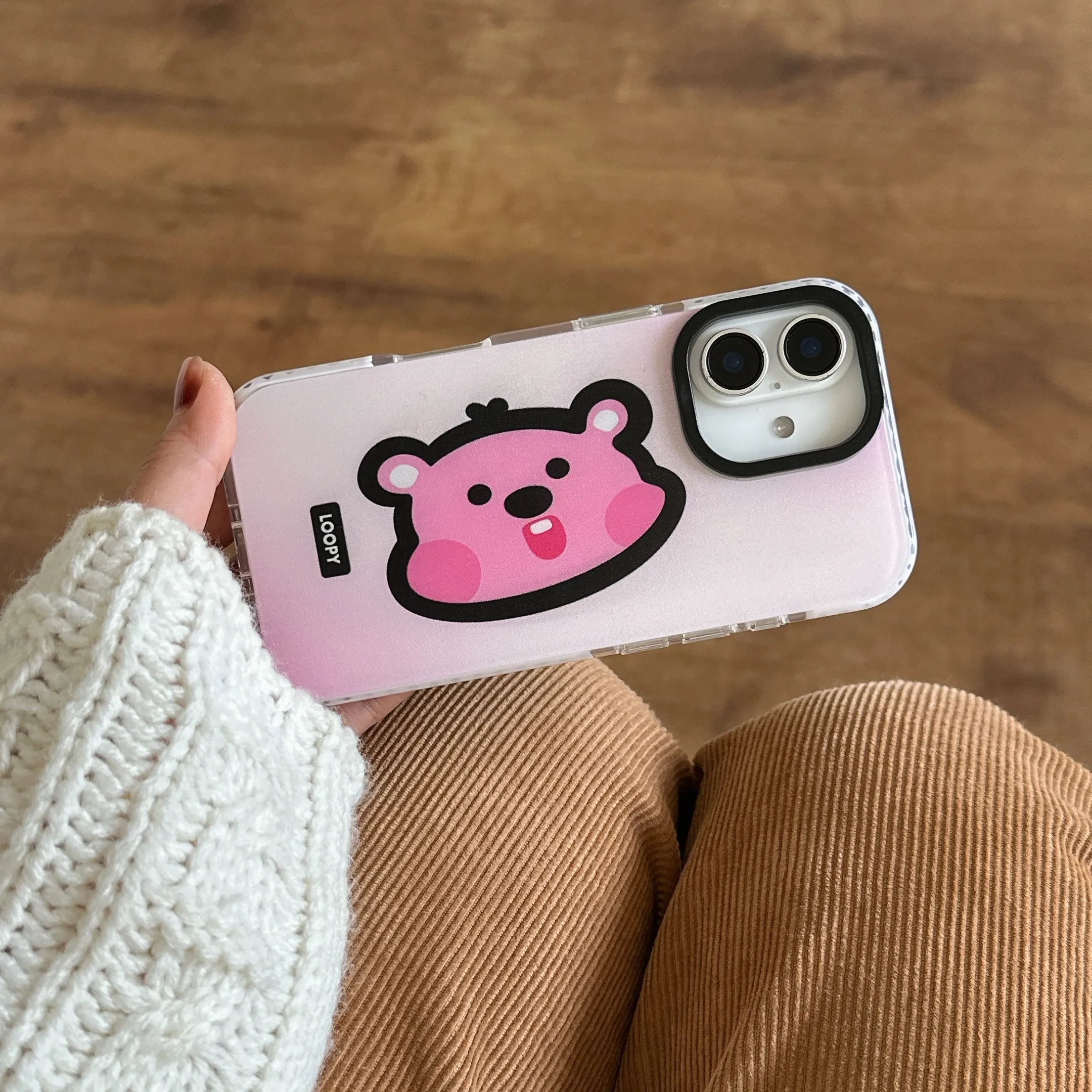 Cute Cartoon Designer Impact Proof Silicon Case for iPhone