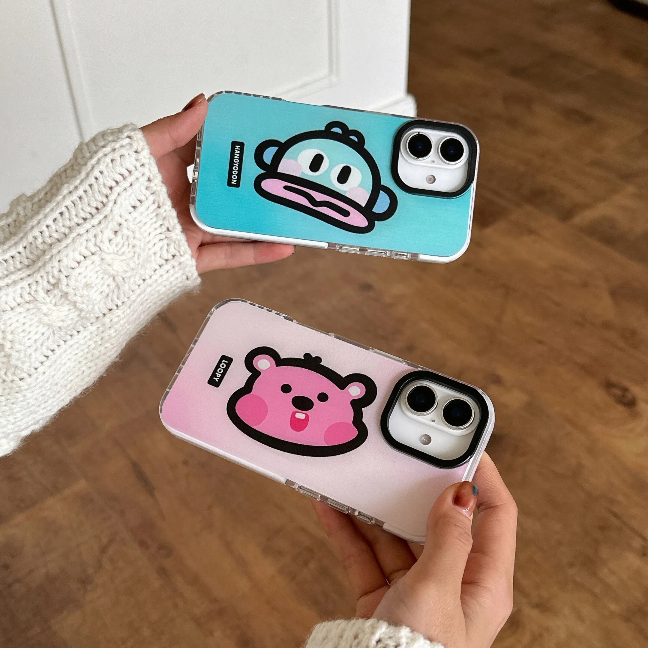 Cute Cartoon Designer Impact Proof Silicon Case for iPhone