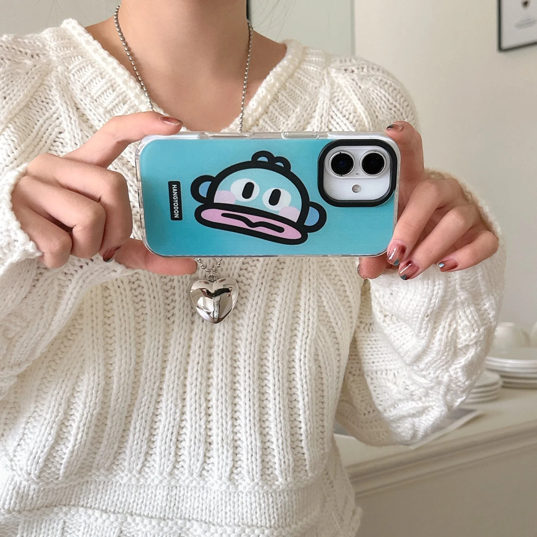 Cute Cartoon Designer Impact Proof Silicon Case for iPhone