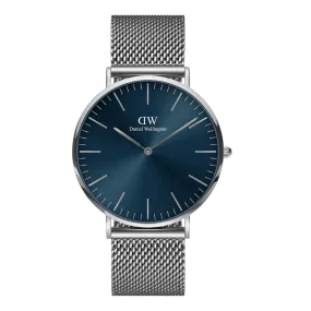 Daniel Wellington Classic Mesh Arctic  Men's Blue Watch DW00100628