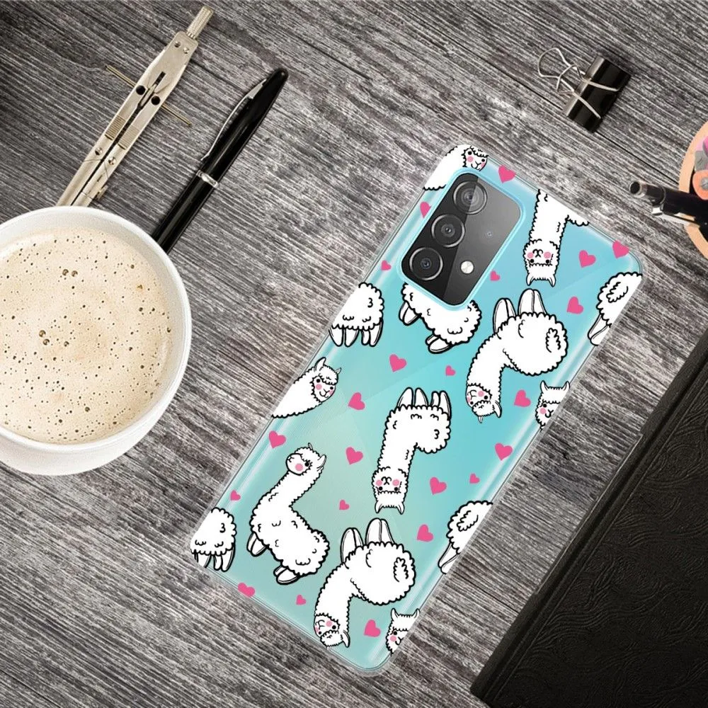 Deco Samsung Galaxy A13 4G case - Alpacas