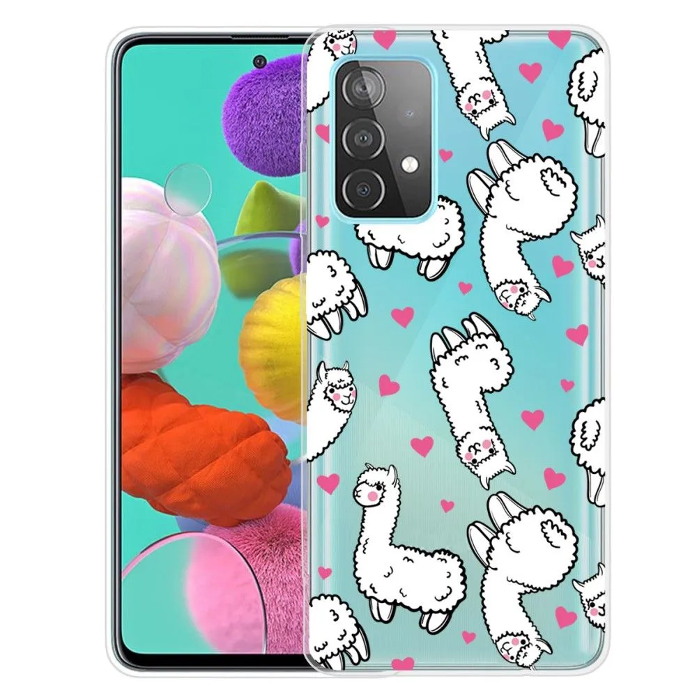 Deco Samsung Galaxy A13 4G case - Alpacas