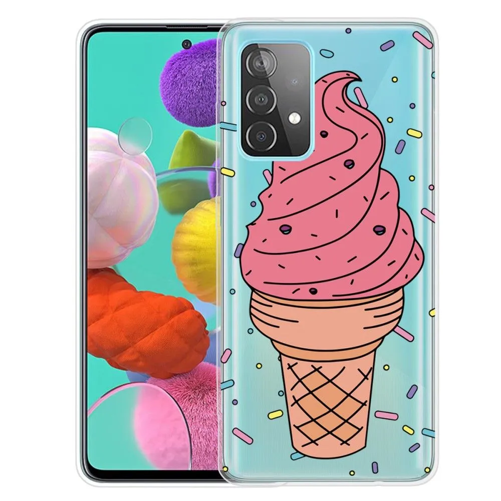 Deco Samsung Galaxy A13 4G case - Ice Cream