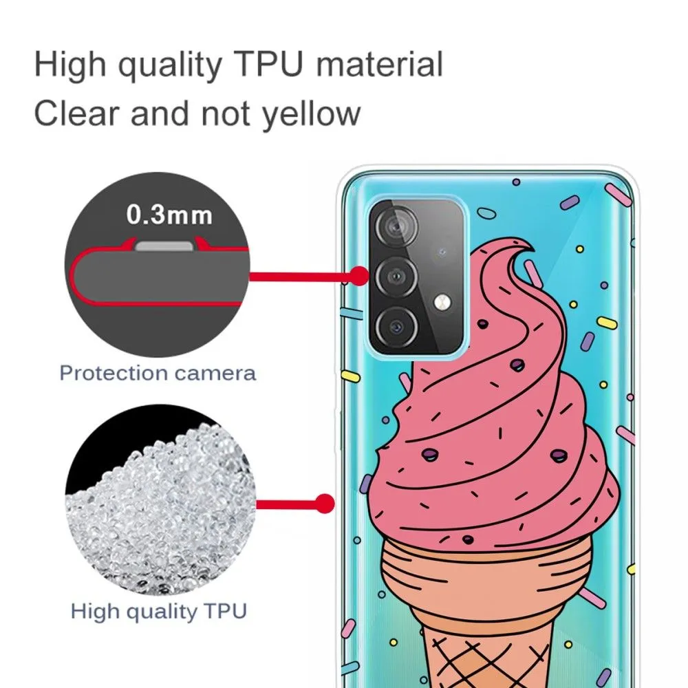 Deco Samsung Galaxy A13 4G case - Ice Cream