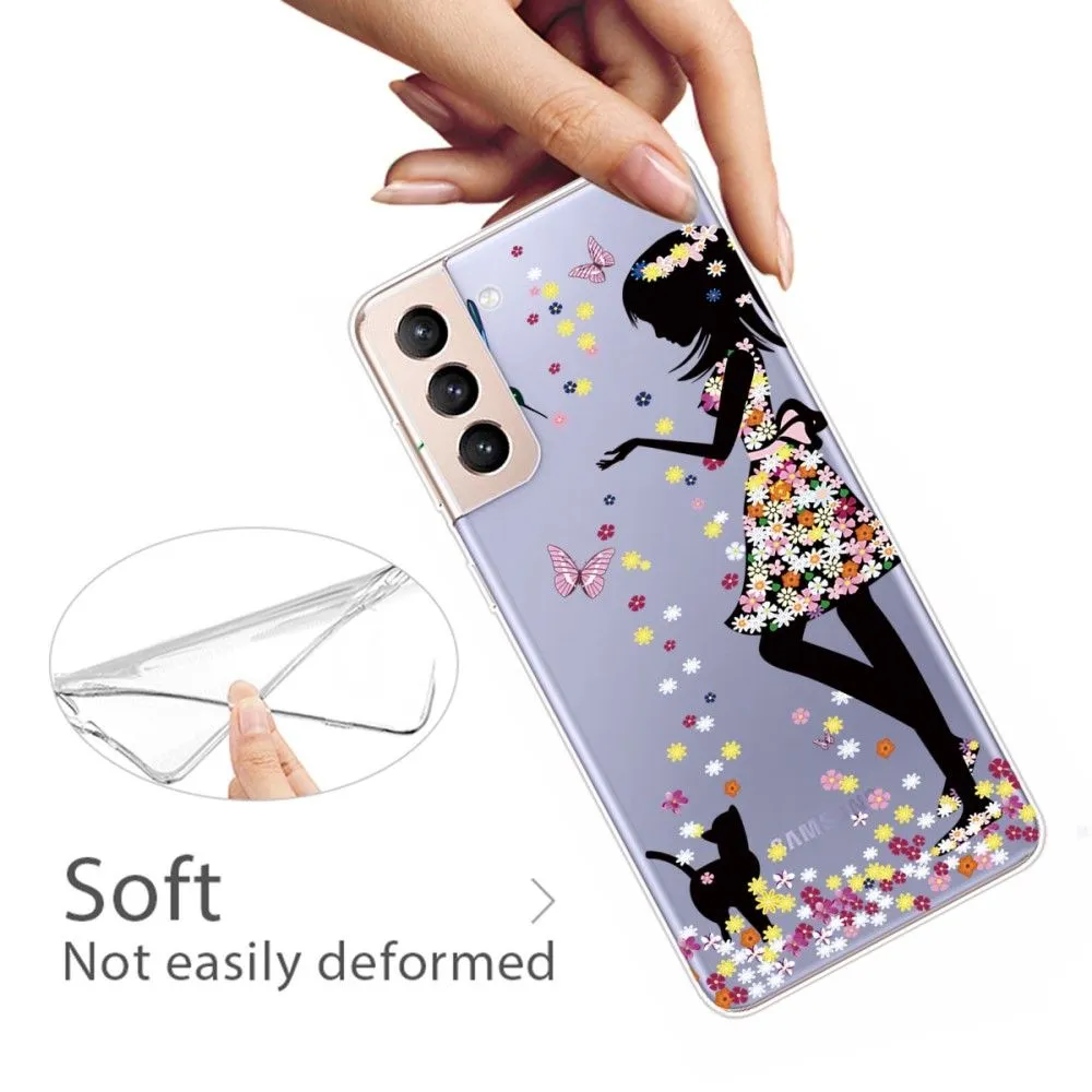 Deco Samsung Galaxy S22 case - Butterfly Girl